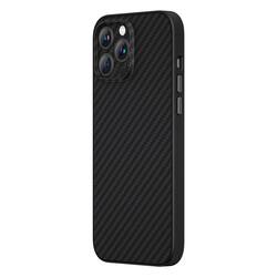 Apple iPhone 13 Pro Max Case Carbon Fiber Benks Hybrid Kevlar Cover Black
