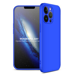 Apple iPhone 13 Pro Max Case Zore Ays Cover Blue