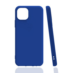 Apple iPhone 13 Pro Max Case Zore Biye Silicon Blue