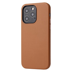 Apple iPhone 13 Pro Max Case Zore Eyzi Cover Brown