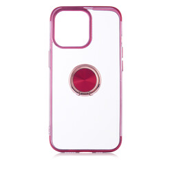Apple iPhone 13 Pro Max Case Zore Gess Silicon Red