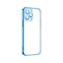 Apple iPhone 13 Pro Max Case Zore Krep Cover Blue