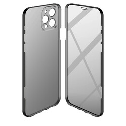 Apple iPhone 13 Pro Max Case Zore Led Cover Black