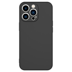 Apple iPhone 13 Pro Max Case Zore Mara Lansman Cover Black