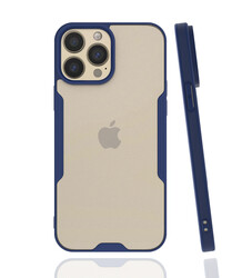Apple iPhone 13 Pro Max Case Zore Parfe Cover Navy blue