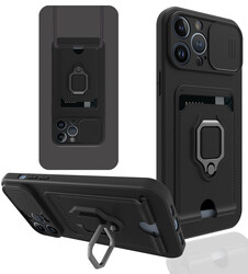 Apple iPhone 13 Pro Max Case ​Zore Pelit Cover Black