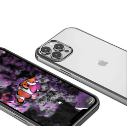 Apple iPhone 13 Pro Max Case Zore Pixel Cover Black