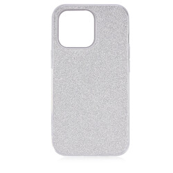 Apple iPhone 13 Pro Max Case Zore Shining Silicon Grey
