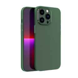 Apple iPhone 13 Pro Max Case ​​Zore Tiny Cover Green