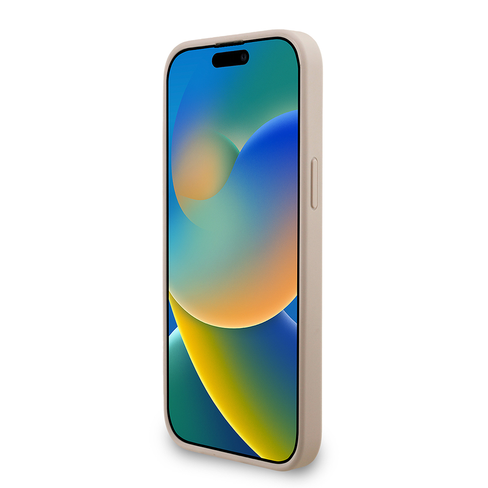 Apple iPhone 13 Pro Max Kılıf Guess Orjinal Lisanslı PU Deri Bilek Askı İpli Metal Büyük 4G ve Yazı Logolu Kapak - 22