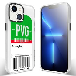 Apple iPhone 13 Kılıf YoungKit Any Time Trip Serisi Kapak CL028 Shangai