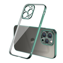 Apple iPhone 13 Pro Max Kılıf Zore Gbox Kapak Koyu Yeşil