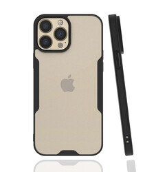 Apple iPhone 13 Pro Max Kılıf Zore Parfe Kapak Siyah