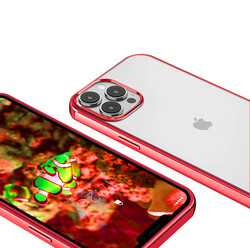 Apple iPhone 13 Pro Max Kılıf Zore Pixel Kapak Kırmızı