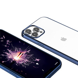 Apple iPhone 13 Pro Max Kılıf Zore Pixel Kapak Lacivert