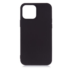 Apple iPhone 13 Pro Max Kılıf Zore Premier Silikon Kapak Siyah