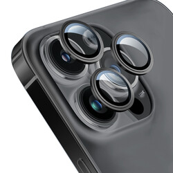 Apple iPhone 13 ​​​Pro Max Wiwu Lens Guard Siyah