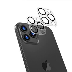 Apple iPhone 13 Pro Max Zore CL-05 Kamera Lens Koruyucu Renksiz