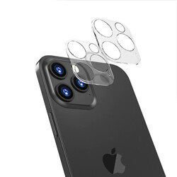 Apple iPhone 13 Pro Max Zore Kamera Lens Koruyucu Cam Filmi Renksiz