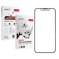 Apple iPhone 13 Pro Max Zore Rika Premium Tempered Glass Screen Protector Black