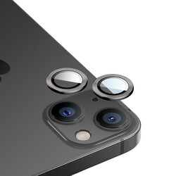 Apple iPhone 14 Benks New KR Kamera Lens Koruyucu Siyah