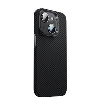 Apple iPhone 14 Case Carbon Fiber Benks 600D Essential Kevlar Cover Black