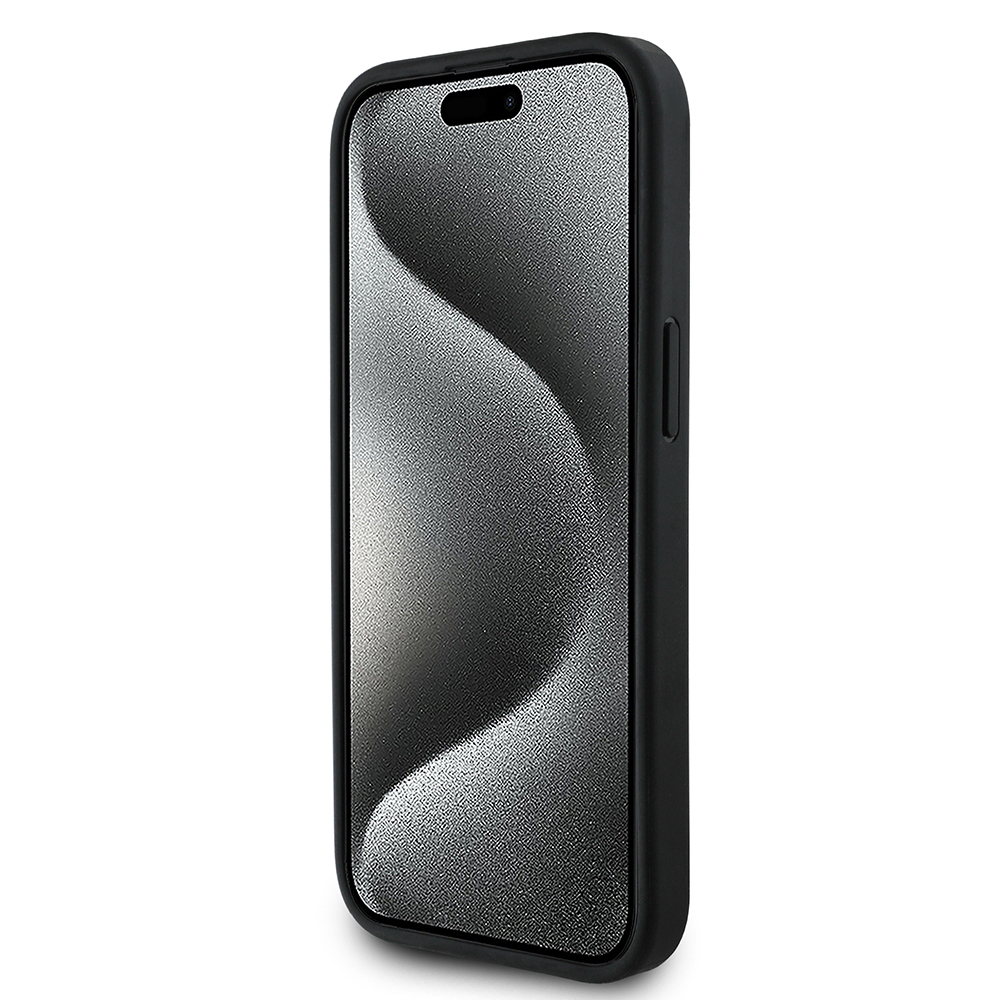 Apple iPhone 14 Case Guess Original Licensed Magsafe Charging Featured 4G Pattern Text Logo Cover - 22
