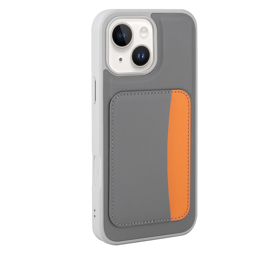 Apple iPhone 14 Case with Card Holder Zore X-Card Silicone Cover - 7