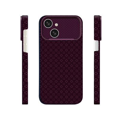 Apple iPhone 14 Case with M-Safe Charging Feature Zore Paris Velix Hard PC Cover Derin Mor