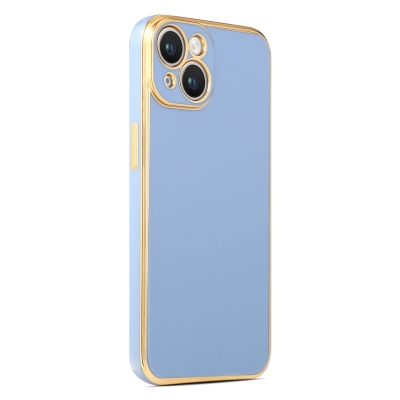 Apple iPhone 14 Case Zore Bark Cover Blue