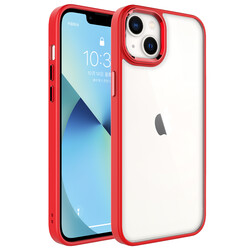 Apple iPhone 14 Case Zore Krom Cover Red