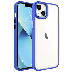 Apple iPhone 14 Case Zore Krom Cover Navy blue