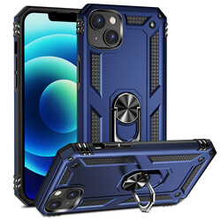 Apple iPhone 14 Case Zore Vega Cover Blue