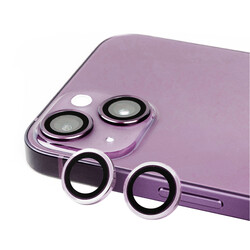 Apple iPhone 14 CL-07 Camera Lens Protector Purple