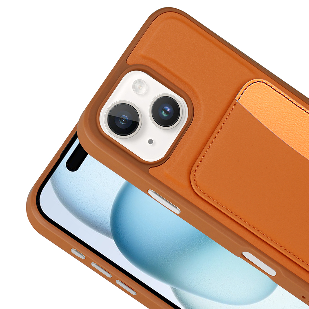 Apple iPhone 14 Kılıf Kartlıklı Zore X-Kart Silikon Kapak - 15