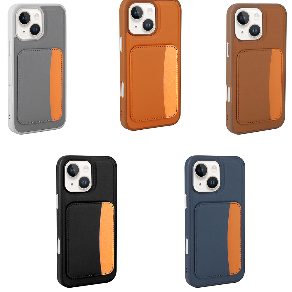 Apple iPhone 14 Kılıf Kartlıklı Zore X-Kart Silikon Kapak - 16