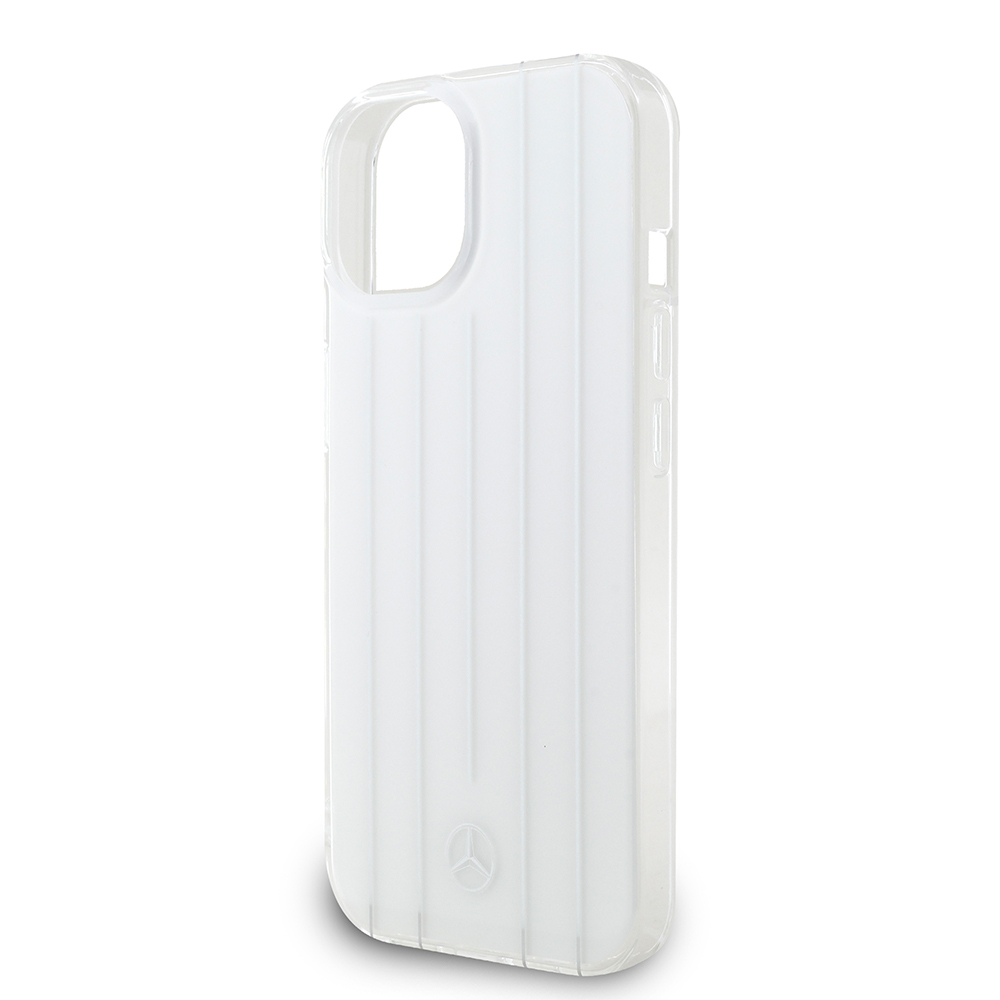 Apple iPhone 14 Kılıf Mercedes Benz Orjinal Lisanslı New Urban 3 Sert PC Paralel Çizgi Desenli Kapak - 13