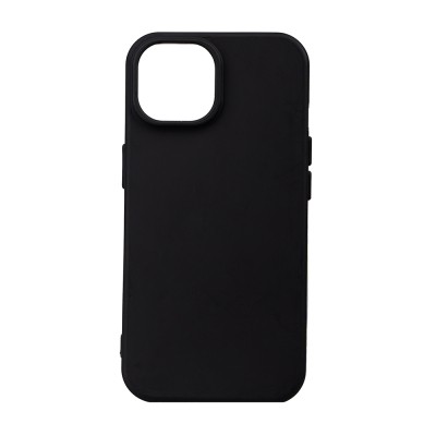 Apple iPhone 14 Kılıf Zore Biye Silikon Siyah