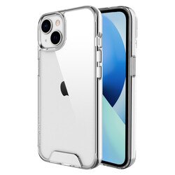 Apple iPhone 14 Kılıf Zore Gard Silikon Renksiz