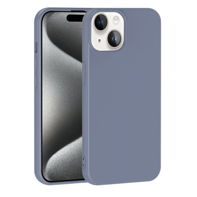 Apple iPhone 14 Kılıf Zore LSR Lansman Kapak Mavi