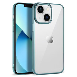 Apple iPhone 14 Kılıf Zore Pixel Kapak Mavi