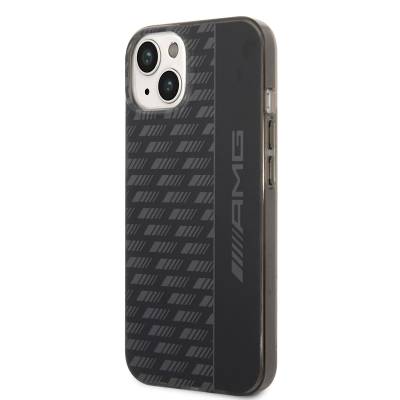 Apple iPhone 14 Plus Case AMG Frosted Frosted PC Carbon Design Cover Black