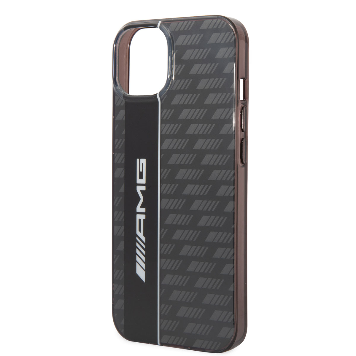 Apple iPhone 14 Plus Case AMG Transparent Double Layer Carbon Design II Cover - 7