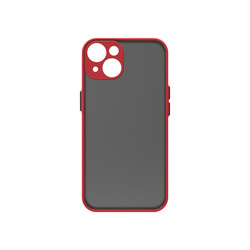 Apple iPhone 14 Plus Case Zore Hux Cover Red