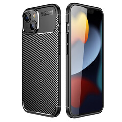 Apple iPhone 14 Plus Case Zore Negro Silicon Cover Black