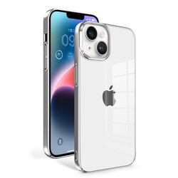 Apple iPhone 14 Plus Case Zore Sun Cover Silver