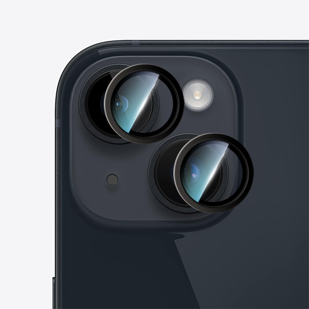 Apple iPhone 14 Plus CaseWorld Alloy Serisi Oleofobik Anti Reflective Kamera Lens Koruyucu - 9