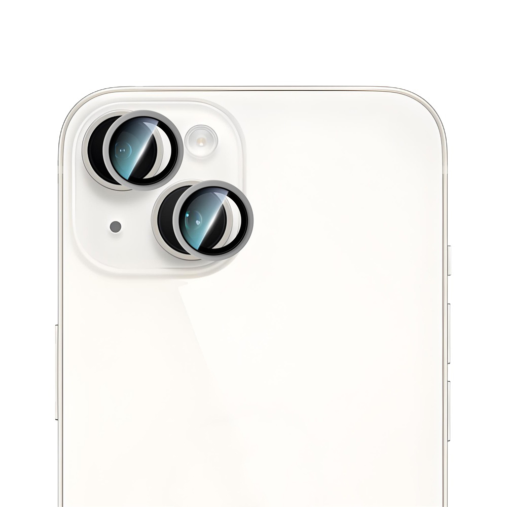 Apple iPhone 14 Plus CaseWorld Alloy Serisi Oleofobik Anti Reflective Kamera Lens Koruyucu - 4
