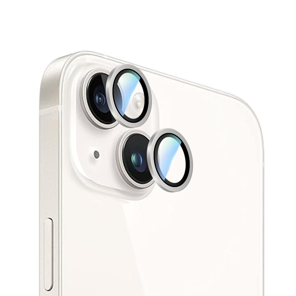 Apple iPhone 14 Plus CaseWorld Alloy Serisi Oleofobik Anti Reflective Kamera Lens Koruyucu - 6