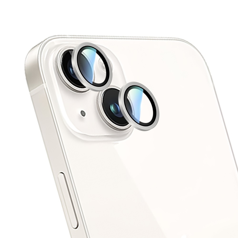 Apple iPhone 14 Plus CaseWorld Alloy Serisi Oleofobik Anti Reflective Kamera Lens Koruyucu - 5